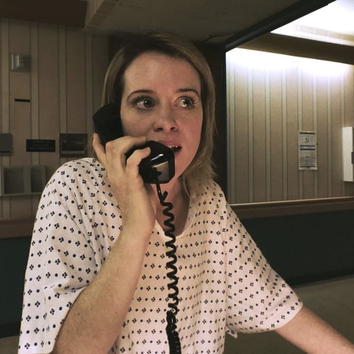 Sawyer from Unsane making a call