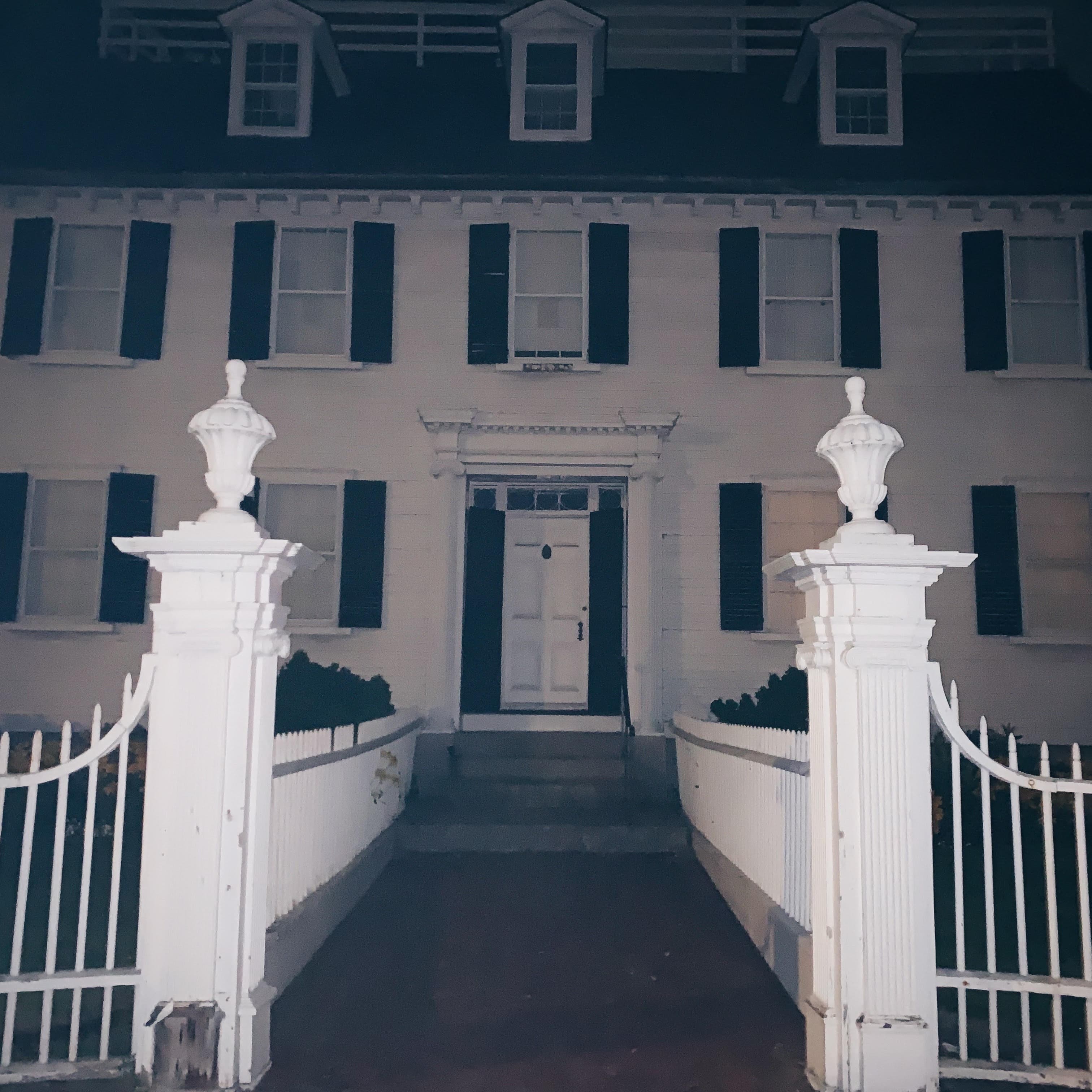 A big white mansion